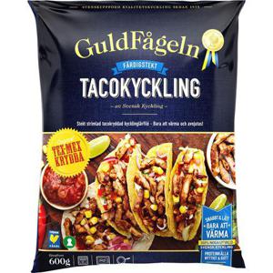 Guldfågeln Tacokyckling Fryst 600g Guldfågel
