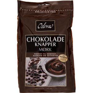 Odense Mörka Chokladknappar 150g