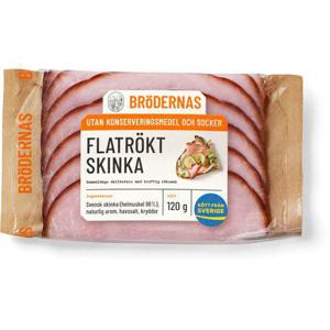 Bröderna Nilsson Flatrökt Skinka 120g