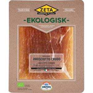 Zeta Prosciutto Crudo Skivad EKO 70g