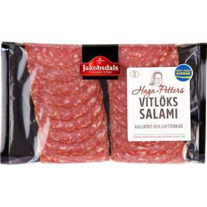 Jakobsdals Haga Petters Salami Vitlök 100g