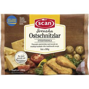Scan Ostschnitzel Fryst 800g