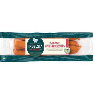 Ingelsta Kalkon Wienerkorv Kalkon 300g