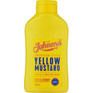 Johnnys Yellow Mustard 460g Johnny´s
