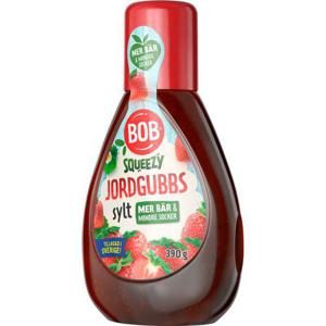 Bob Jordgubbssylt Liten Squeezy 390g BOB