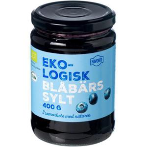 Favorit Blåbärssylt EKO 400g