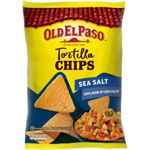 Old El Paso Tortilla Chips Seasalt 185g