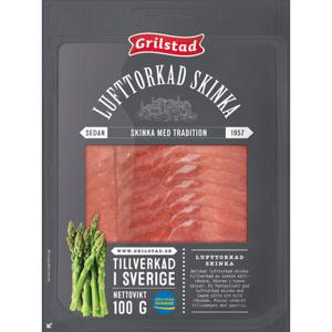 Grilstad Lufttorkad Skinka Skivad 100g