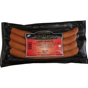 Sorunda Korv Lamm Kabanoss 4-p 220g