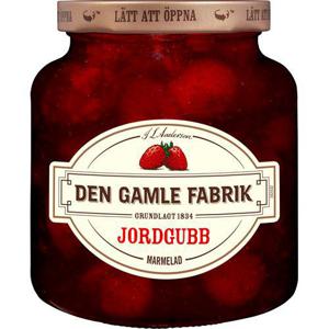 Den Gamle Fabrik Jordgubbsmarmelad 380g