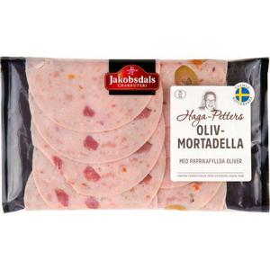 Jakobsdals Haga Petters Olivmortadella 120g