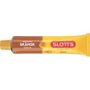 Slotts Skånsk Senap Stark & Grovkornig  220g