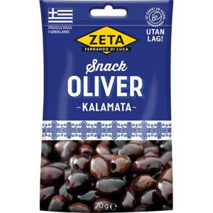 Zeta Snack Oliver Kalamata 70g