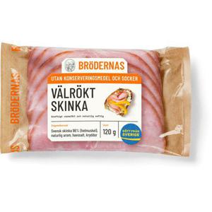 Bröderna Nilsson Välrökt Skinka 120g
