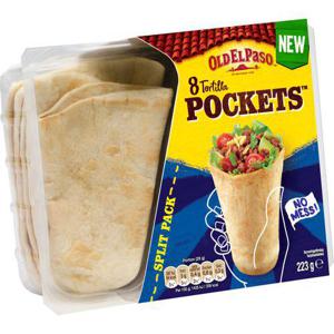 Old El Paso Tortilla Pockets 8-p