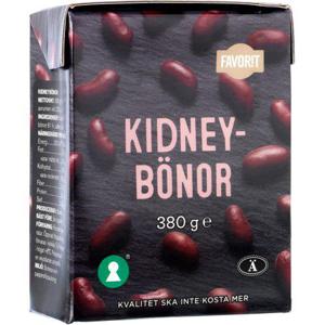 Favorit Kidneybönor 380g