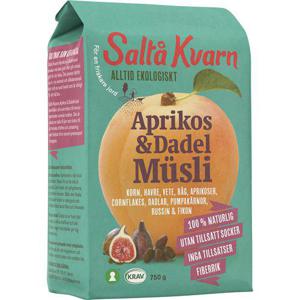 Saltå Kvarn Müsli Aprikos & Dadel EKO/KRAV 750g