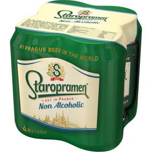 Staropramen Öl Alkoholfri 0,5% 4x33cl