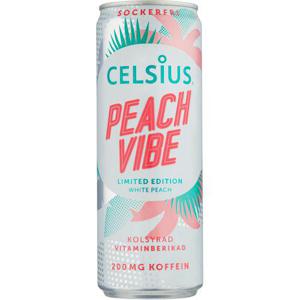 Celsius White Peach 355ml
