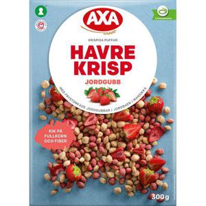AXA Flingor Havre Krisp Jordgubb 300g Axa