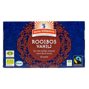 Kung Markatta Te Rooibos Vanilj EKO/KRAV Fairtrade 20-p