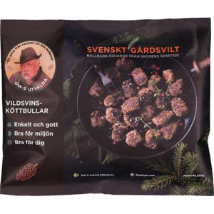 GW:s Utvalda Vildsvinsköttbullar Frysta 500g