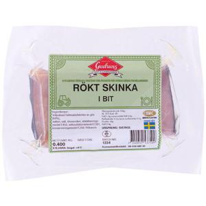 Gudruns Rökt Skinka i Bit 400g