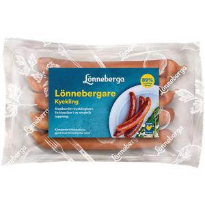 Lönneberga Smal Grillkorv Kyckling 270g