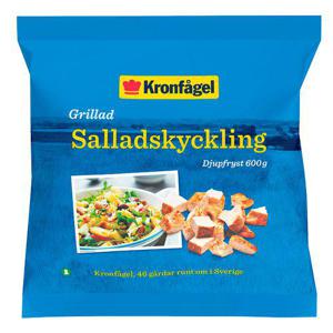 Kronfågel Grillad Salladskyckling Fryst 600g
