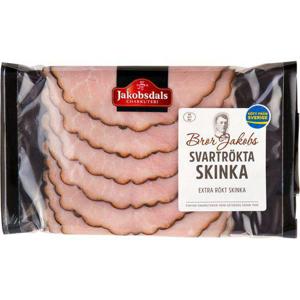 Jakobsdals Bror Jakobs Svartrökta Skinka 120g