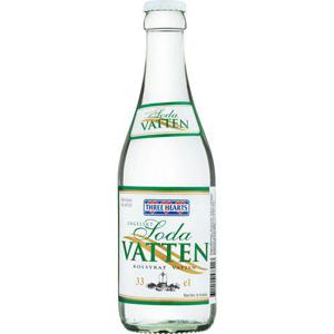 Three Hearts Sodavatten 33cl