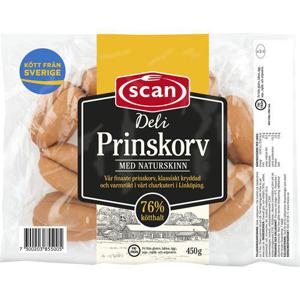 Scan Deli Prinskorv 450g