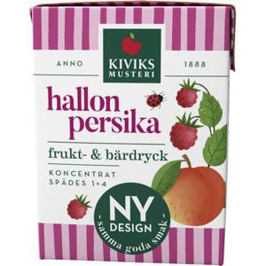 Kiviks Frukt & Bärdryck Hallon & Persika Koncentrat 2dl