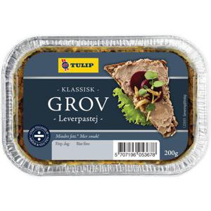 Tulip Leverpastej Grovhackad 200g