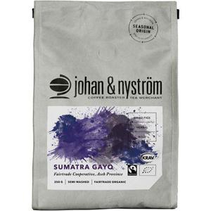 Johan & Nyström Kaffe Sumatra Gayo Hela Bönor KRAV/Fairtrade 250g