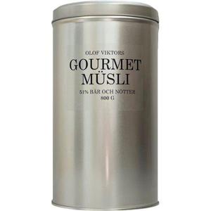 Olof Viktors Gourmetmüsli i Plåtburk 800g