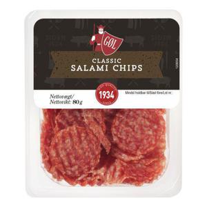 GØL Classic Salami-chips 80g Gøl