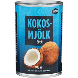 Favorit Kokosmjölk Lätt 5-7% 400ml