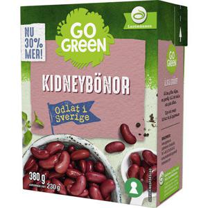 GoGreen Kidneybönor Svenskodlade 380g