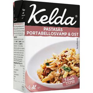 Kelda Pastasås Portabellosvamp & Ost 4dl