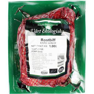 Vårt Ekologiska Rostbiff EKO/KRAV ca 1000g
