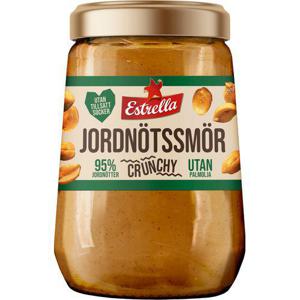 Estrella Jordnötssmör Crunchy 340g