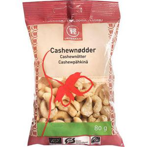 Urtekram Cashewnötter EKO 80g