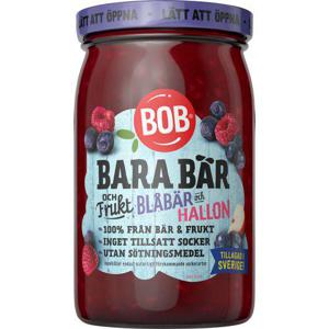 Bob Bara Bär & Frukt Blåbär & Hallon 310g BOB