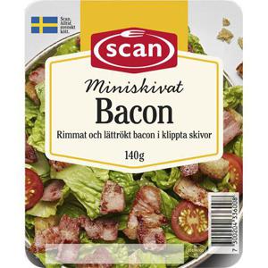 Scan Miniskivat Bacon 140g