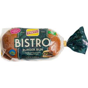 Korvbrödsbagarn Hamburgerbröd Bistro Brioche 4-p 280g