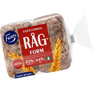 Fazer Bageri Rågform 8-p 400g Fazer