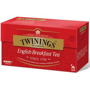 Twinings Te Svart English Breakfast 25-p