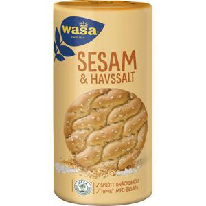 Wasa Knäckebröd Sesam & Seasalt 290g bröd