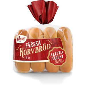 Pågen Korvbröd Färska 8-p 336g